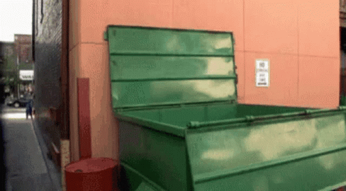 Dumpster Man GIF - Dumpster Man Throw Out - Discover & Share GIFs