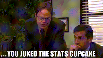 YARN | You juked the stats cupcake | The Office (2005) - S05E06 Customer  Survey | Video clips by quotes | 635a3b84 | 紗