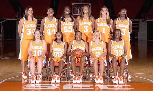 2006-2007 Lady Vols Basketball Roster