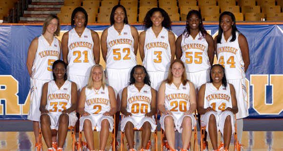 2007-2008 Lady Vols Basketball Roster