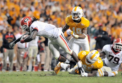 NCAA Football: Georgia at Tennessee