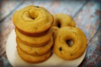 caramel cornbread doughnuts with chocolate chips 2.jpg