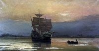 300px-Mayflower_in_Plymouth_Harbor,_by_William_Halsall.jpg