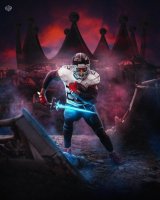 Titans Derrick Henry holding a Football and Sword.jpg