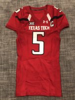 Pat Mahomes Final Game Worn Texas Tech Jersey VolNation