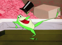Wb Frog GIF - Wb Frog Dance - Discover & Share GIFs.gif