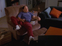 George Costanza Sunday GIF - Find & Share on GIPHY.gif