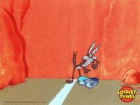 Wile E Coyote Art GIF by Looney Tunes - Find & Share on GIPHY.gif