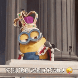 youre-welcome-king-minion-q9dv0jvycetqs67z.gif