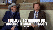 Anchorman Jogging Quote GIFs | Tenor
