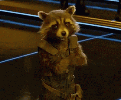 Rocket Wink GIF - Rocket Wink Guardians Of The Galaxy - Discover & Share  GIFs