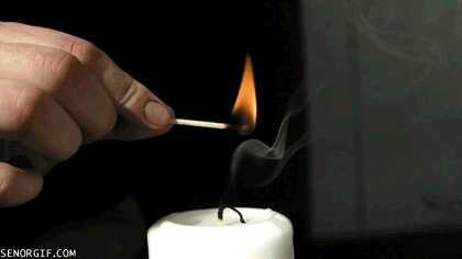 lighting-a-candle-with-the-smoke
