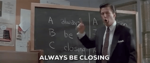 Always Be Closing Alec Baldwin GIF - Find & Share on GIPHY