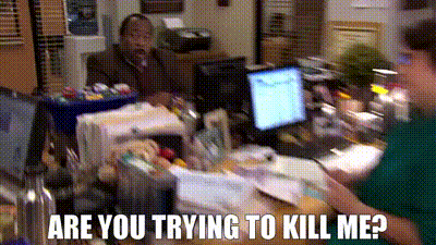 YARN | Are you trying to kill me? | The Office (2005) - S07E10 China |  Video gifs by quotes | cb6dbbed | 紗