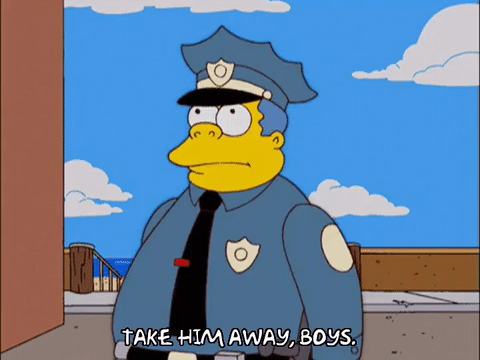 Download TV Show The Simpsons Gif