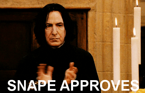 Snape-approves GIFs - Get the best GIF on GIPHY