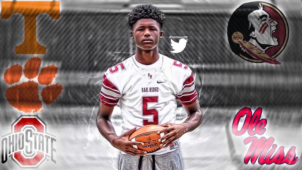 Vols lead for five-star receiver Tee Higgins