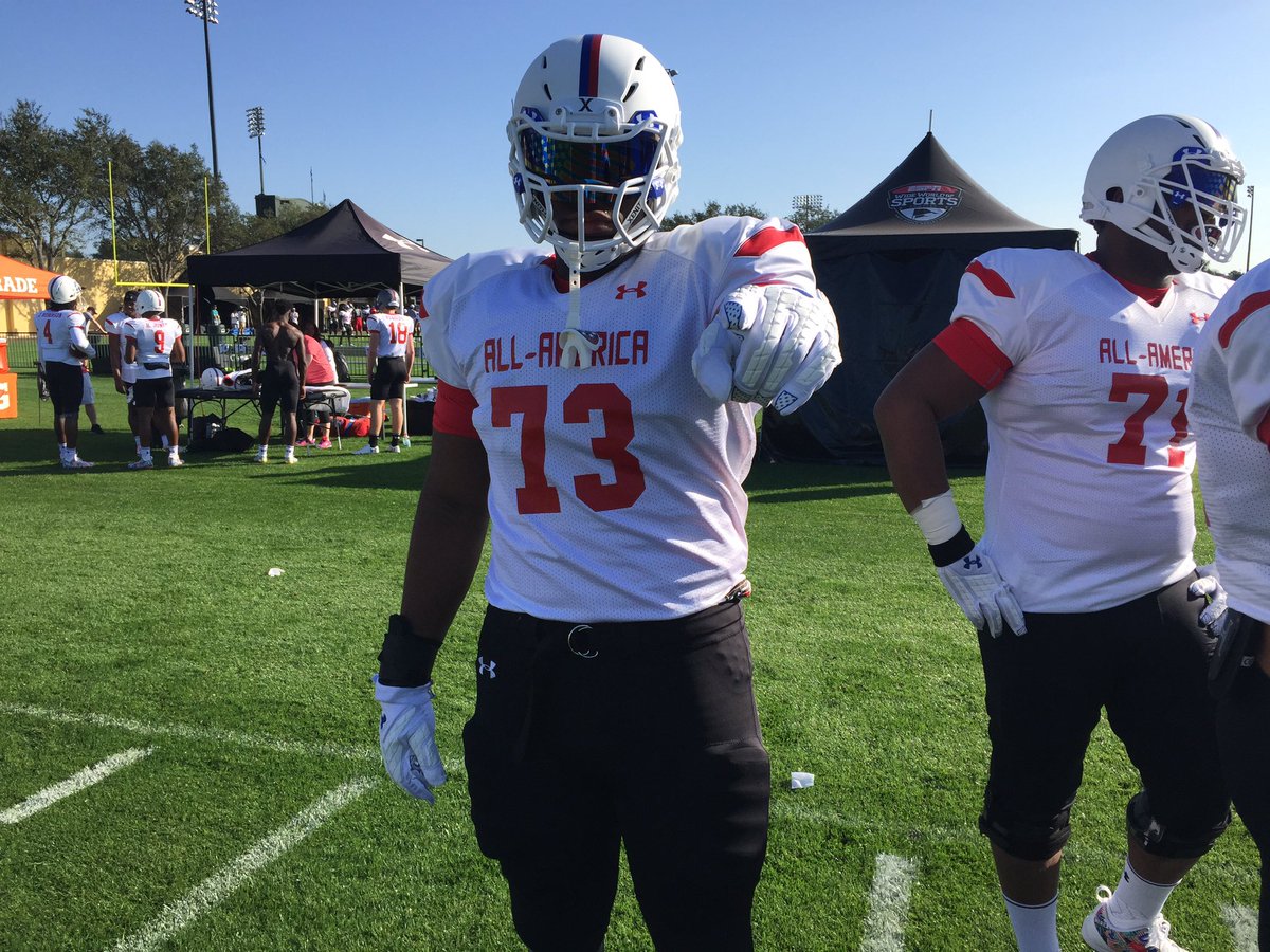 Trey Smith dominating at Under Armour practice