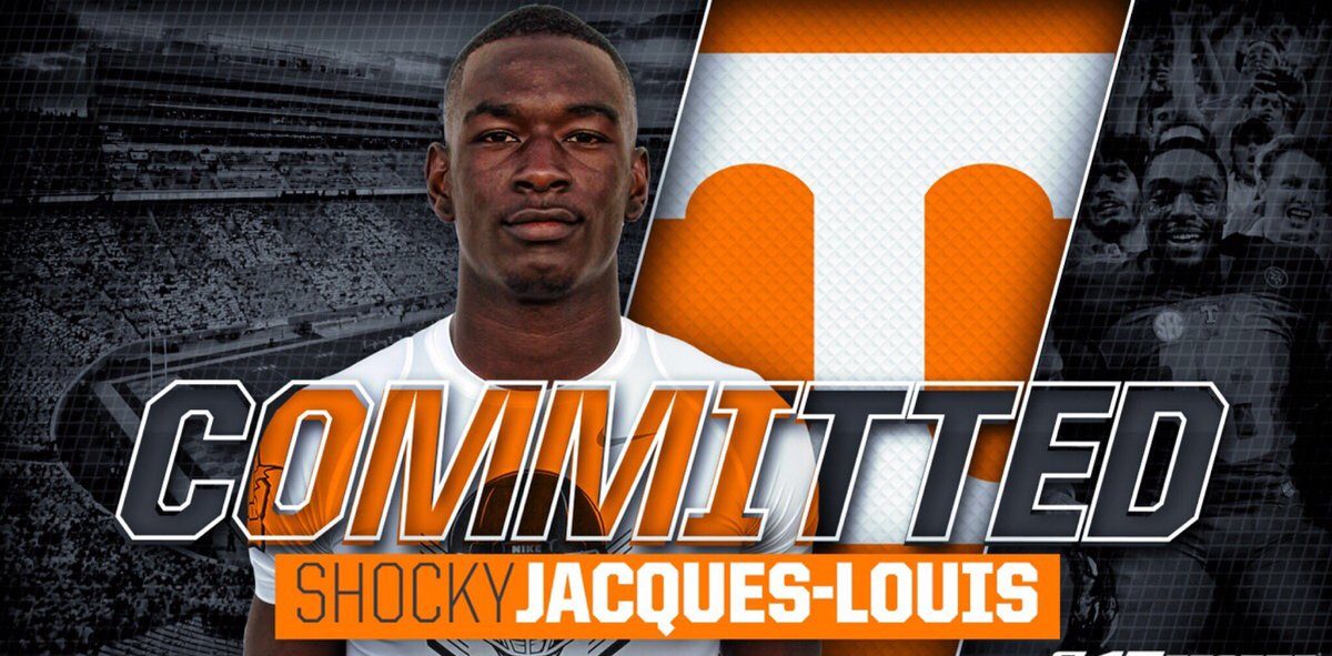Florida athlete Shocky Jacques-Louis has committed to Tennessee