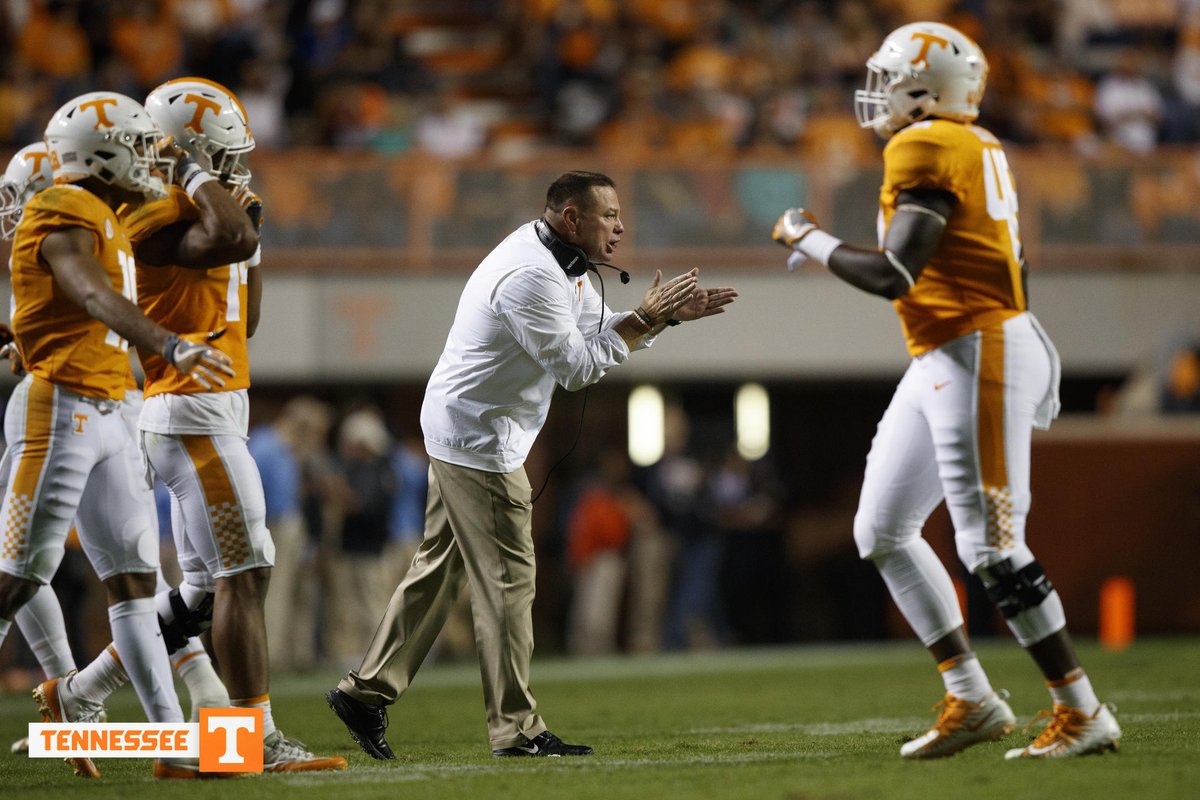 Tennessee Head Coach Butch Jones Press Conference Transcript – Nov. 6, 2017