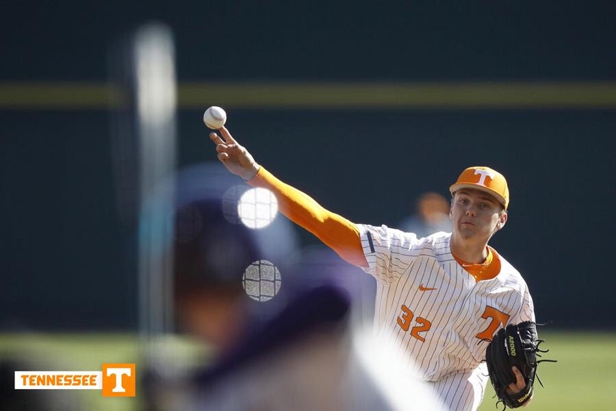 Hot Bats, Strong Pitching from Hunley Lead Vols Past James Madison