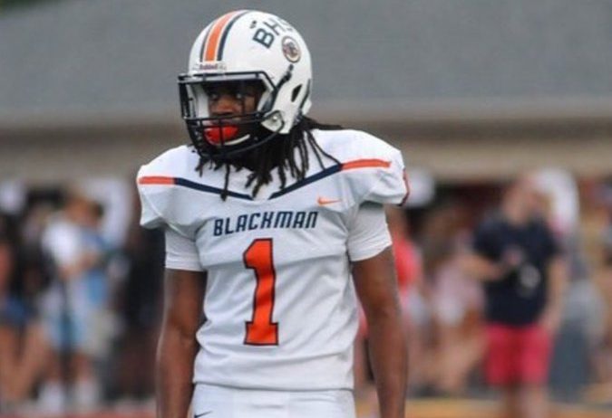 Four-star cornerback and No. 4 player in TN Adonis Otey visiting Saturday