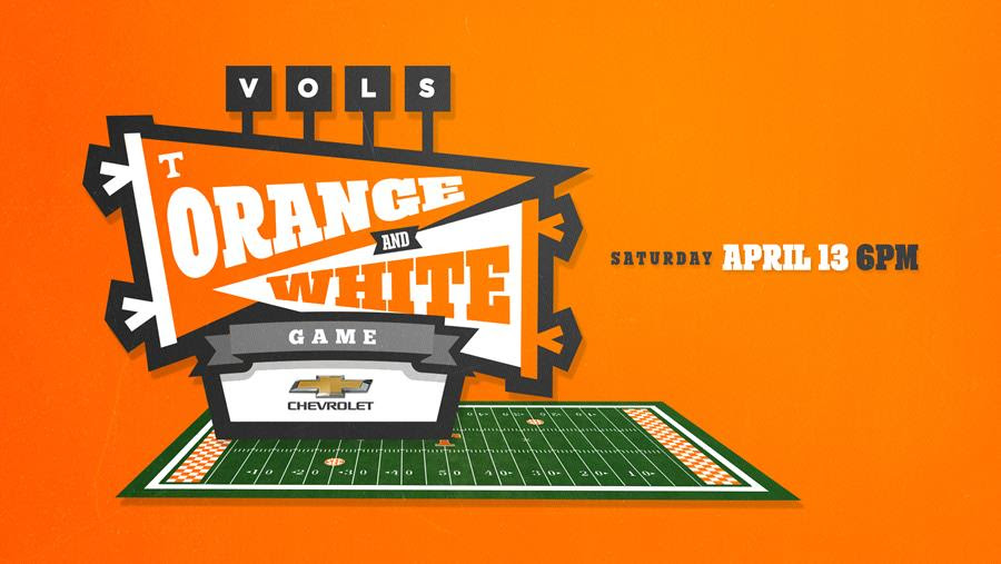 Tennessee's Orange and White Game set for April 13th