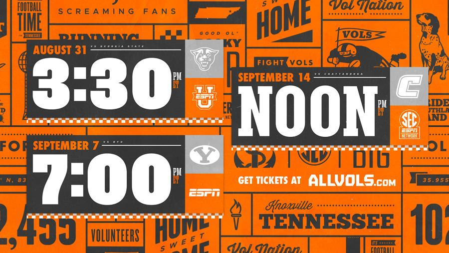 Football Game Times Announced for First Three Weeks