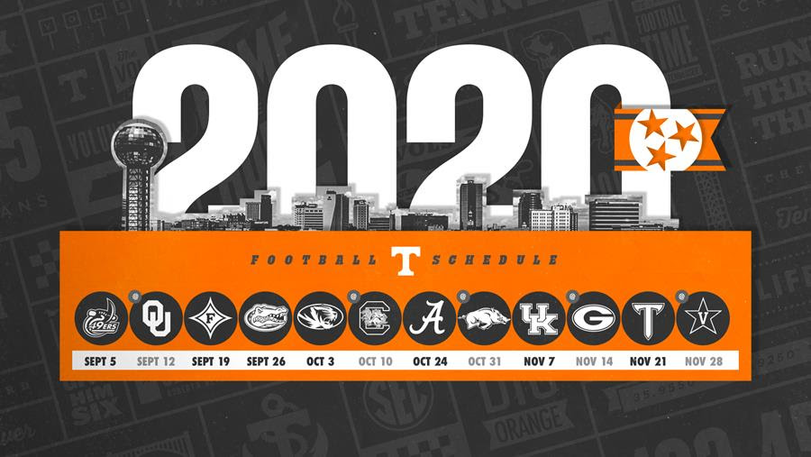 Lady Vols Schedule 2020 Tennessee football announces 2020 schedule FreakNotes Lady Vols Schedule 2020 Tennessee football announces 2020 schedule FreakNotes