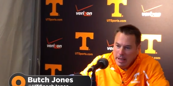 Butch Jones press conference Oregon