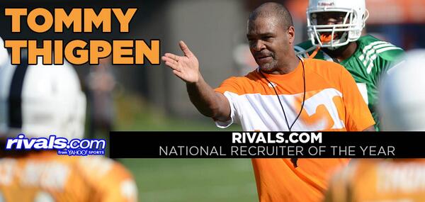 Thigpen Named Rivals’ Recruiter of the Year