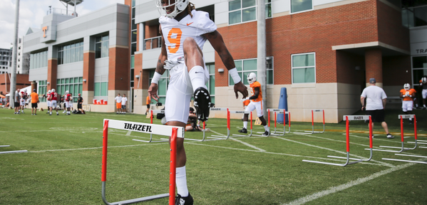 Pearson returns to practice, Kamara loses black stripe