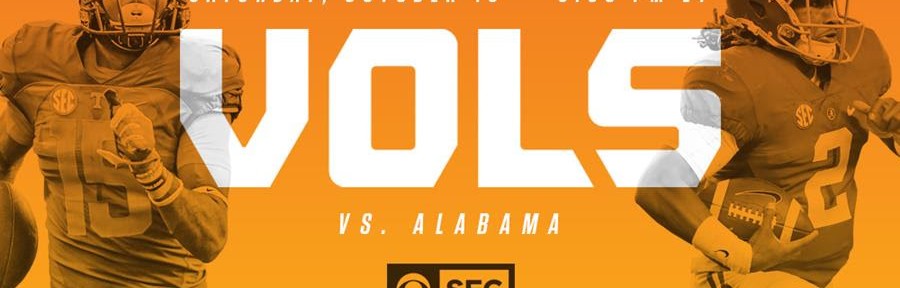FOOTBALL CENTRAL: #9 Tennessee vs. #1 Alabama