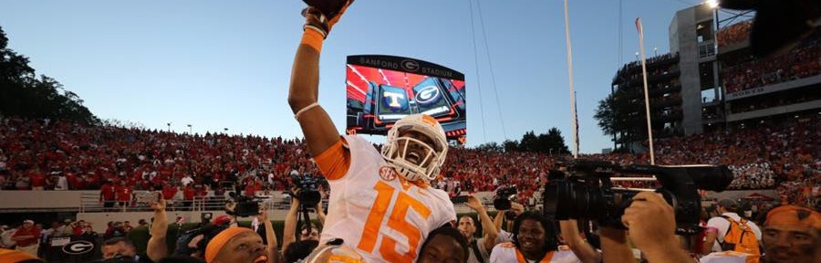 Hail Mary Lifts #11 Vols Past #25 Georgia, 34-31