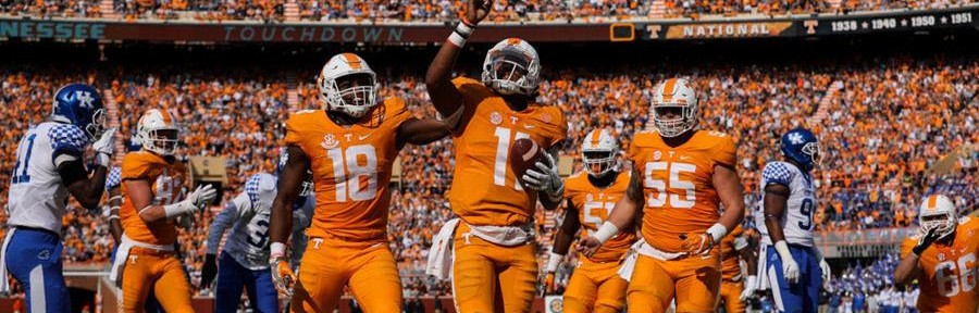 Vols Rush Past Kentucky For 49-36 Win