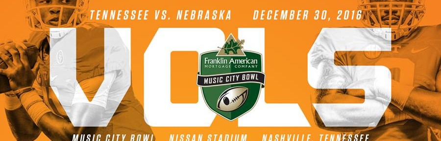 Tennessee To Play Nebraska In Music City Bowl